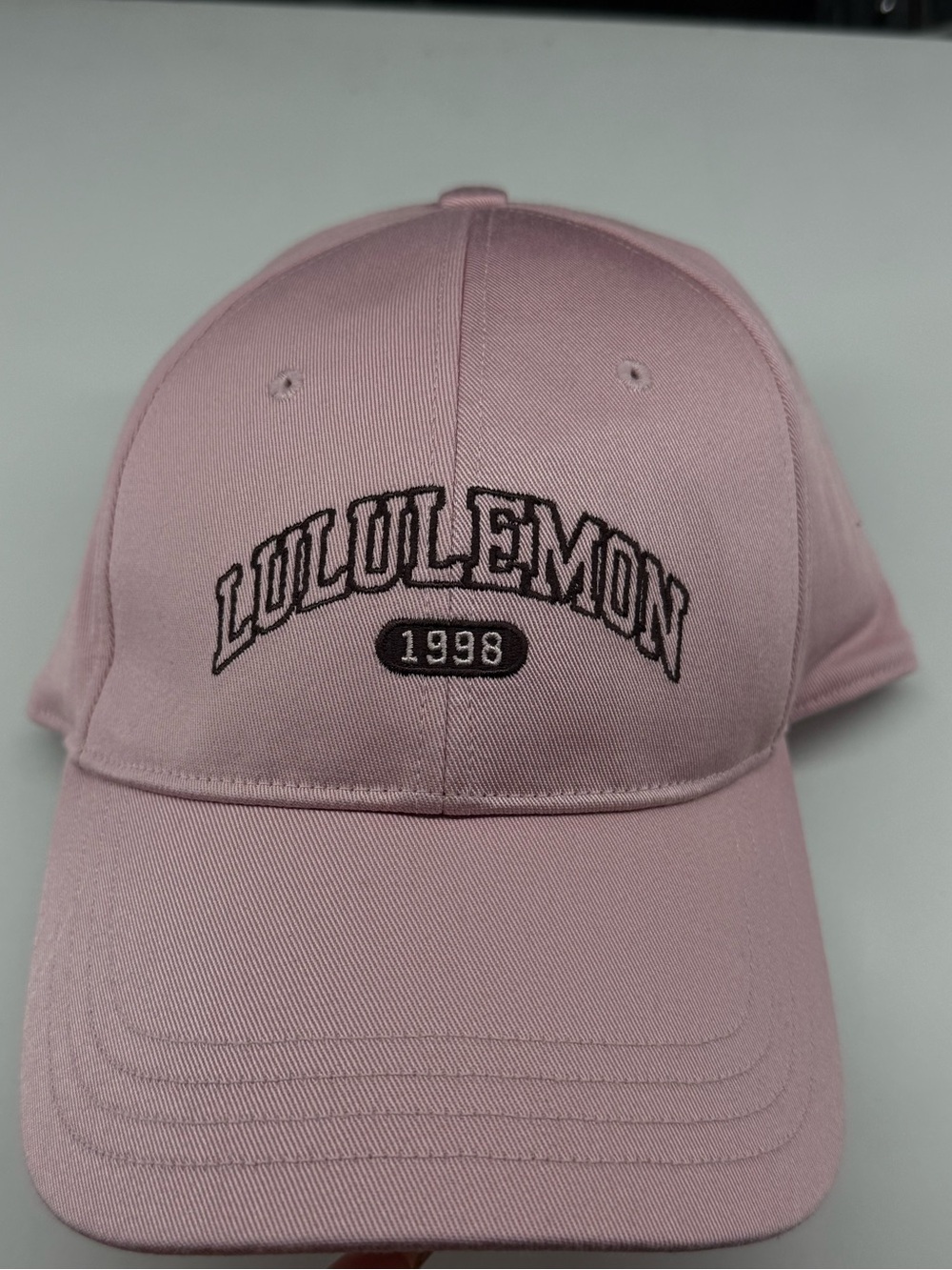 lululemon athletica Light Pink Embroidered Logo Cap